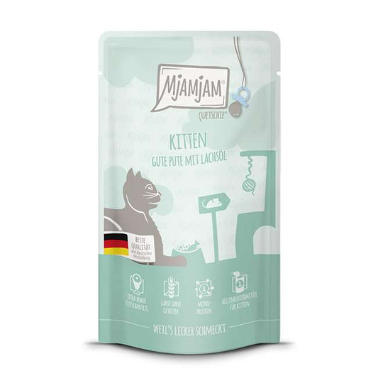 MjAMjAM - Dinde chaton à l'huile de saumon 125 g