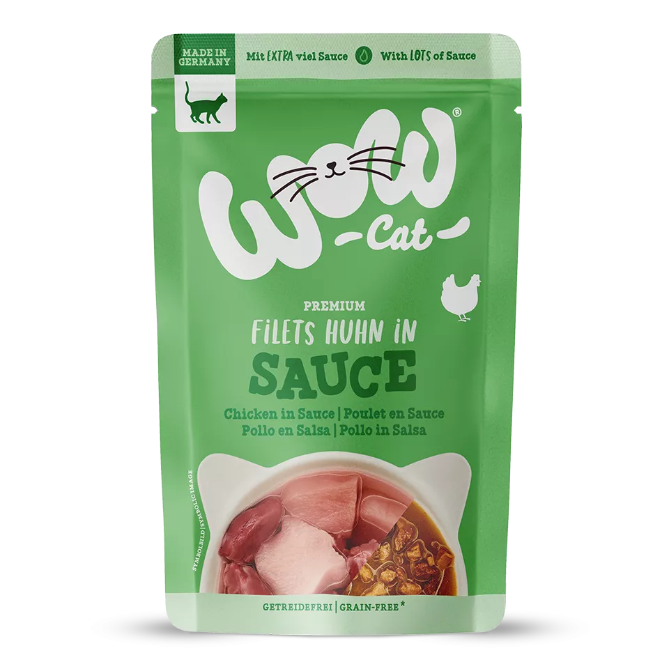 WOW Cat - Pollo en Salsa 85gr