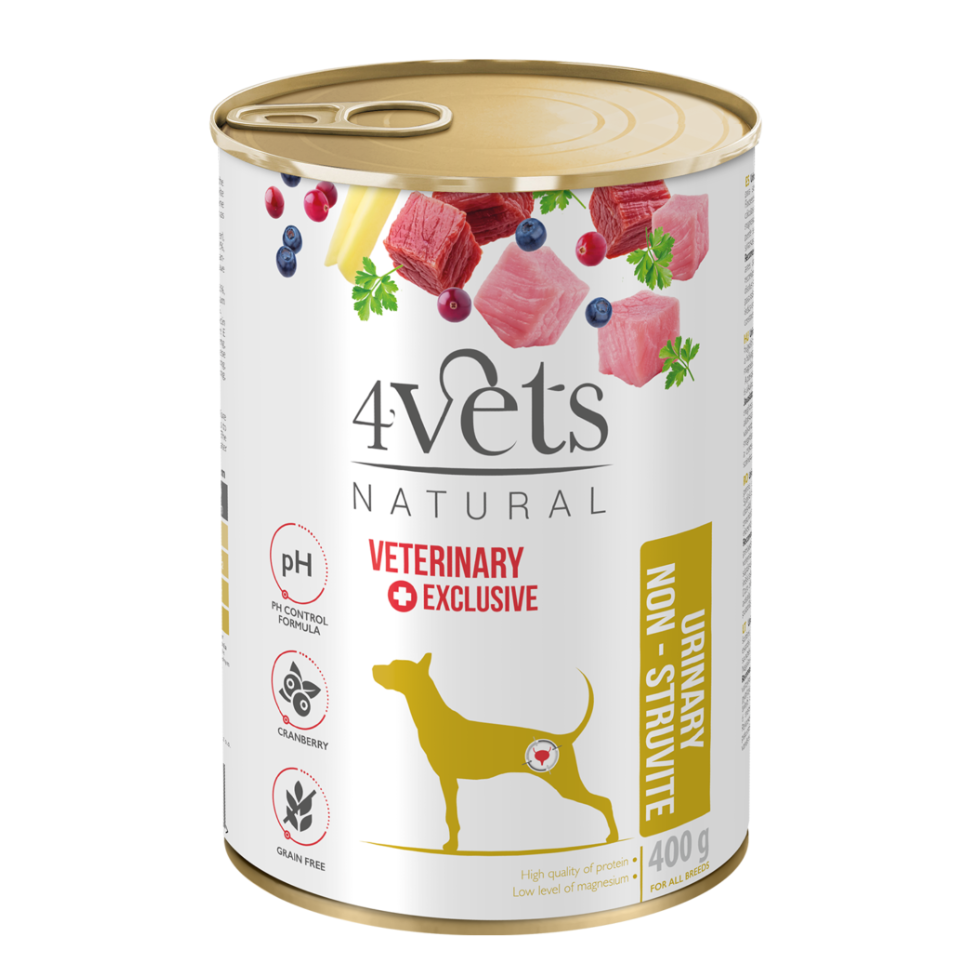 4Vets Natural - Urinary Non-Struvite 400gr