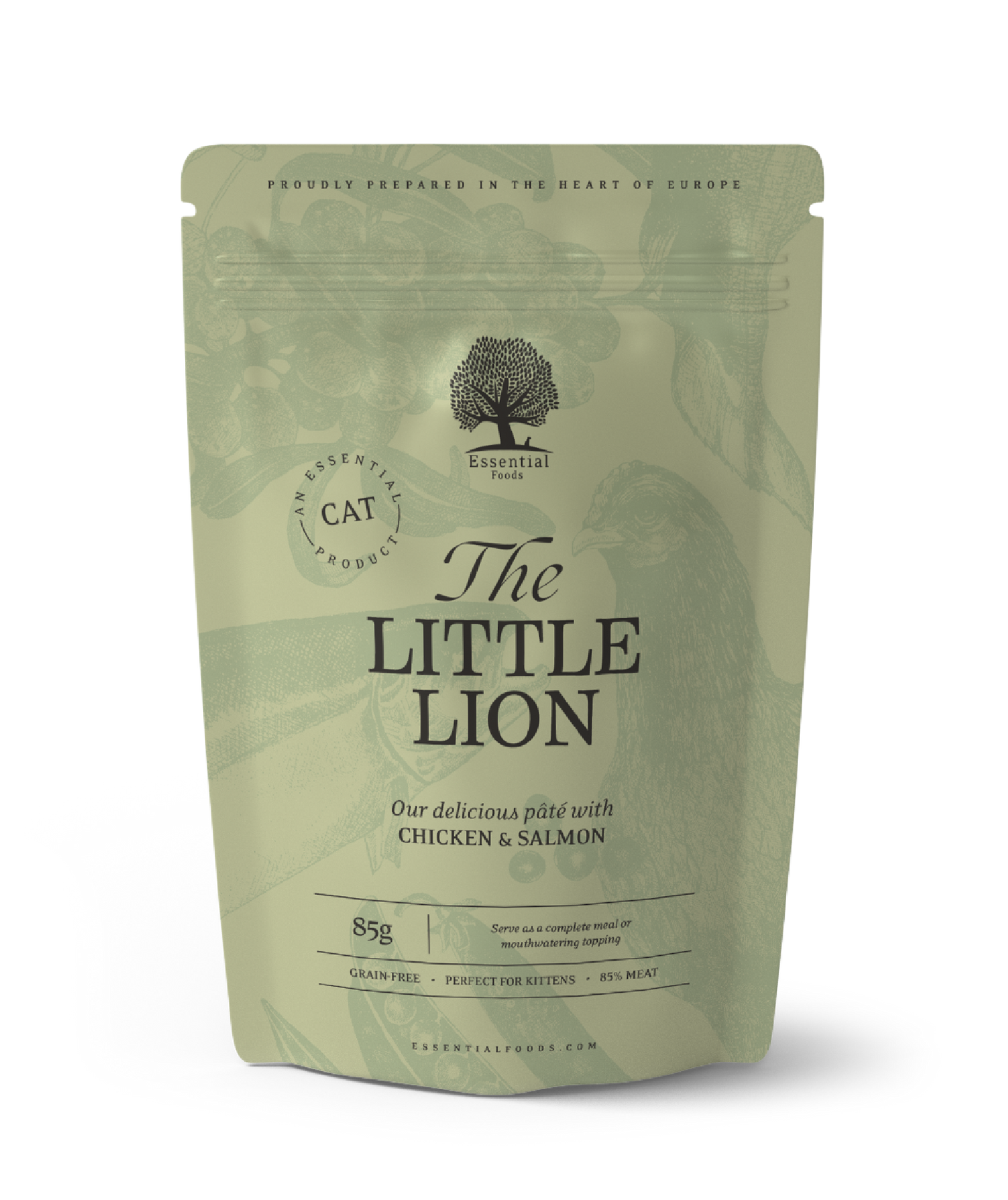 Essential Foods - The Little Lion (Poulet et Saumon) 85 g