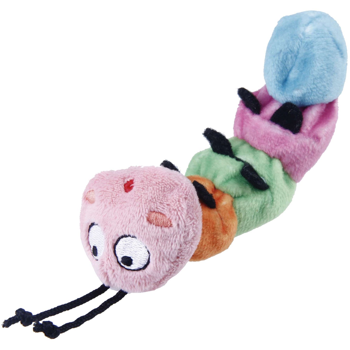 GiGwi - Jouet chenille à l'herbe à chat 100 % biologique