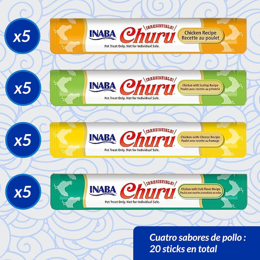 Churu - Variedades de Pollo (20P)