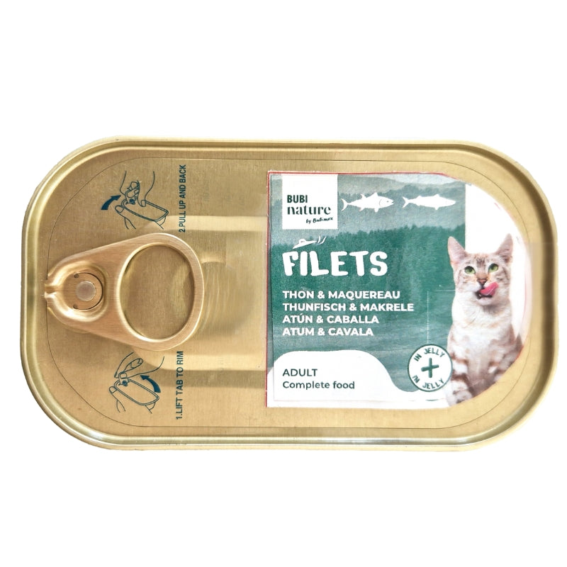 Bubi Nature - Atún y Caballa en Gelatina 85g