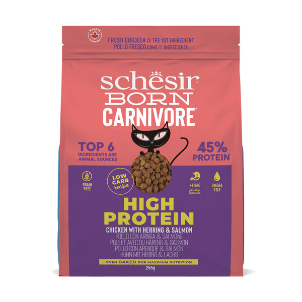 Schesir Born Carnivore - Poulet au hareng et au saumon
