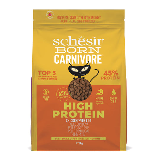 Schesir Born Carnivore - Poulet avec œuf