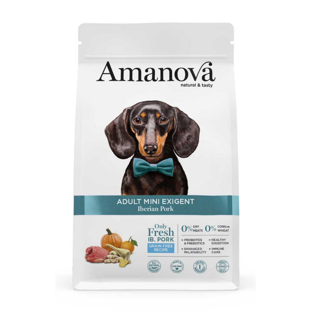Amanova - Adult Mini Exigent Cerdo Ibérico