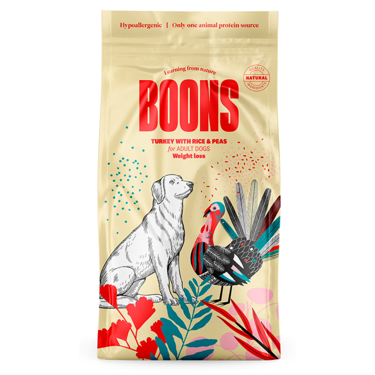 BOONS - Pavo con Arroz y Guisantes LIGHT