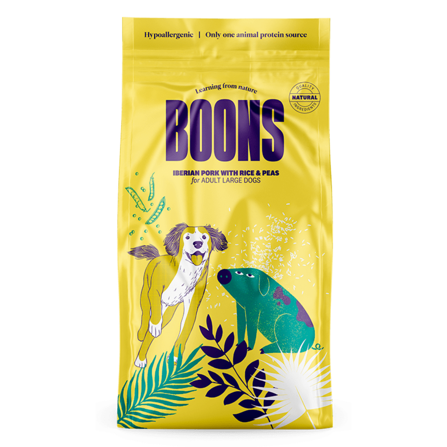 BOONS - Porc ibérique avec riz et petits pois MAXI
