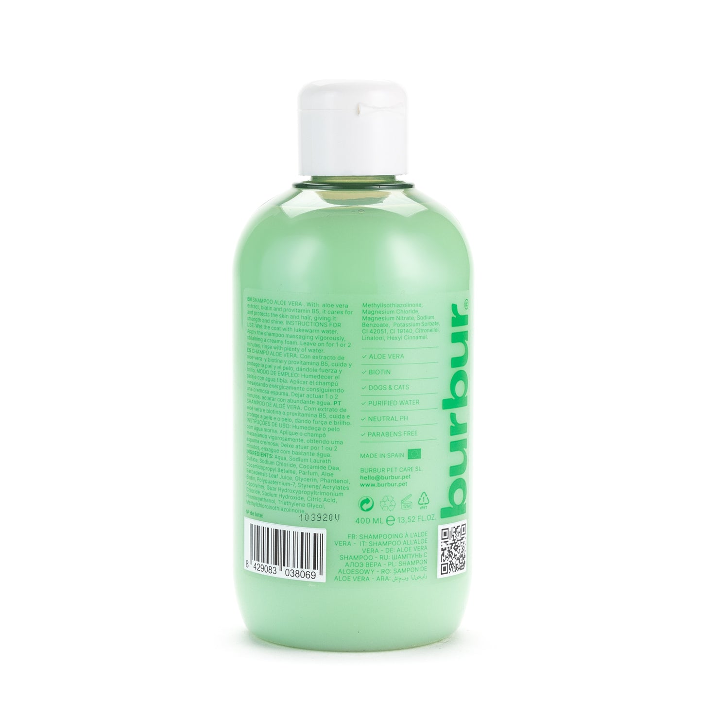 Burbur - Champú con aloe vera