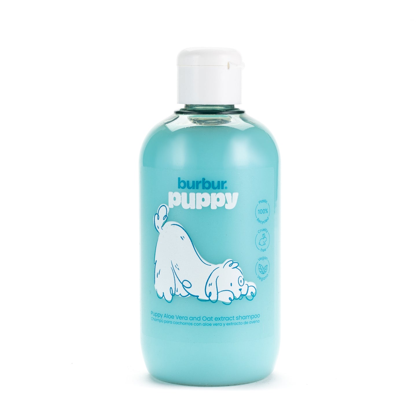 Burbur - Champú para cachorros con aloe vera y avena
