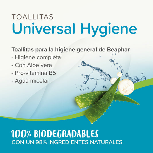Beaphar Toallitas Húmedas Universal 30uds