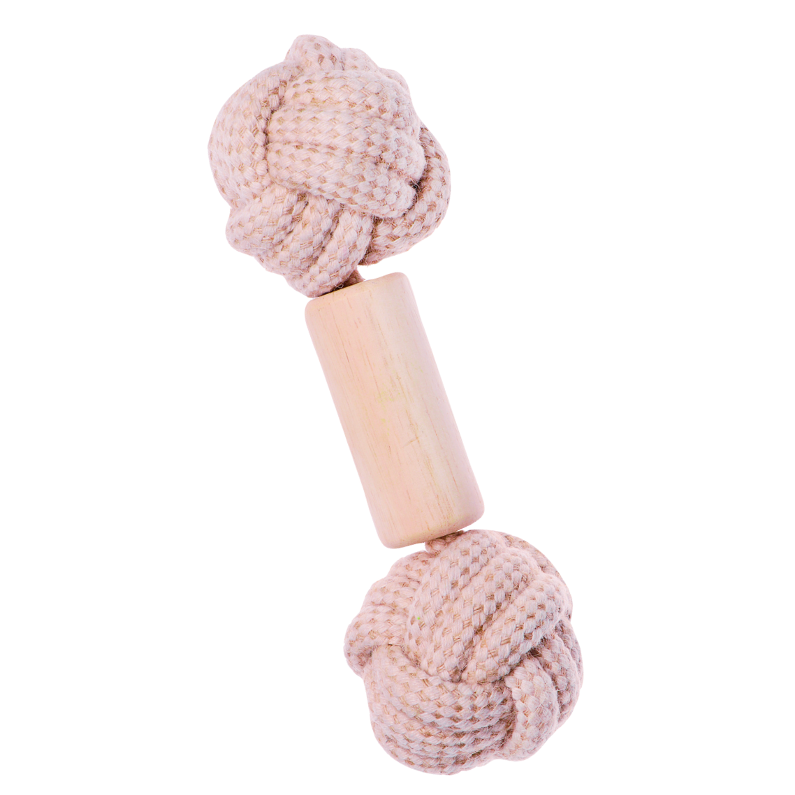 Juguete de hueso de madera con cuerda 19cm