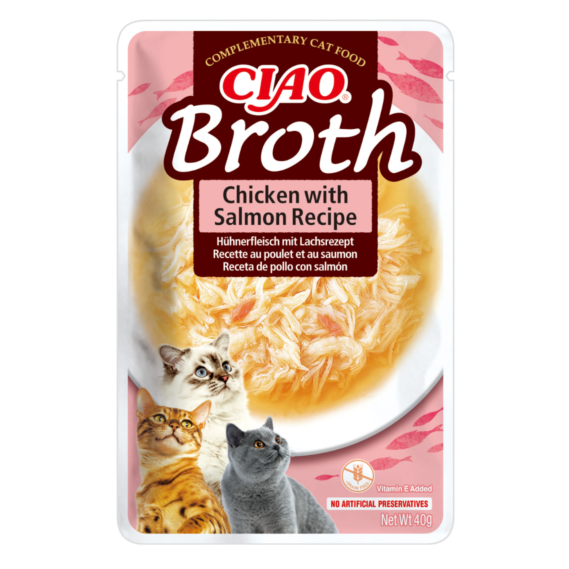 Bouillon Churu - Recette de poulet et de saumon