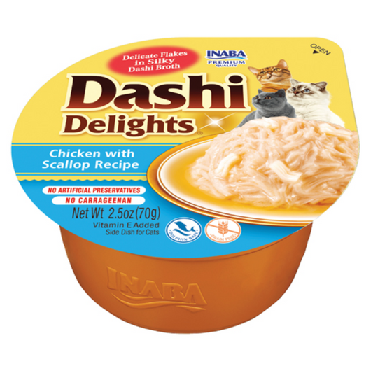 Délices Dashi - Poulet aux pétoncles 70g
