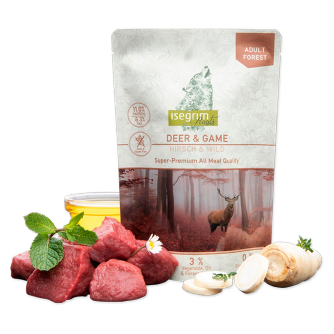Isegrim - Ciervo y Gamo (Adult Forest) 410g