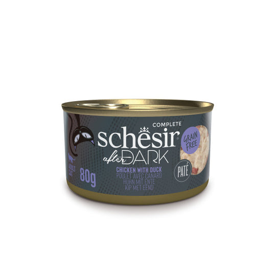 Schesir After Dark - Pollo con pato en paté 80g