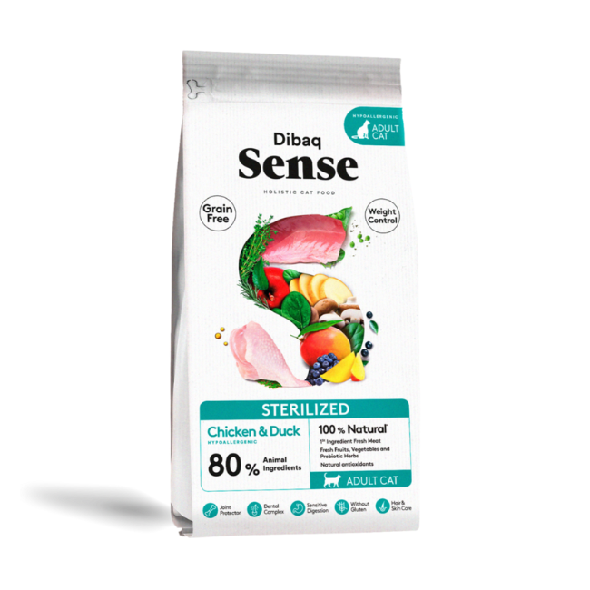 Dibaq Sense - Cat Esterilizado (Pollo y Pato)