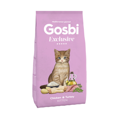 Gosbi Exclusive Gato - Pollo & Pavo para Gatitos