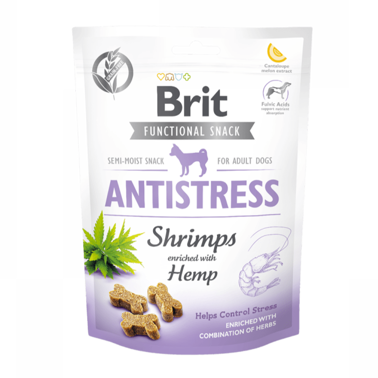 Brit Care - ANTISTRESS Functional Snack de Gambas para perros 150gr