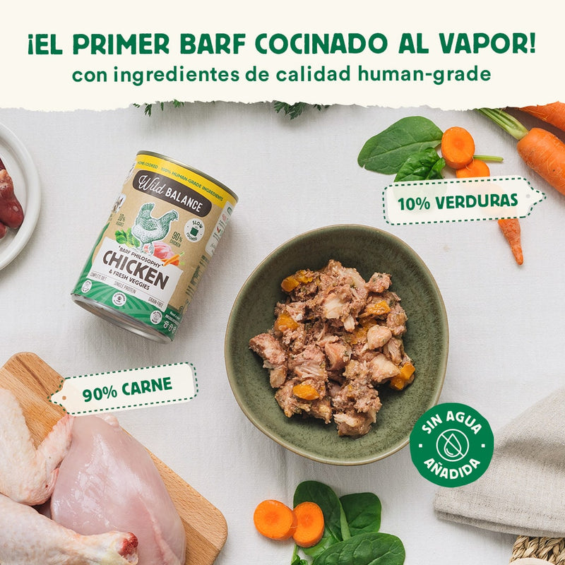 Wild Balance - Pollo (Filosofía BARF) 400g