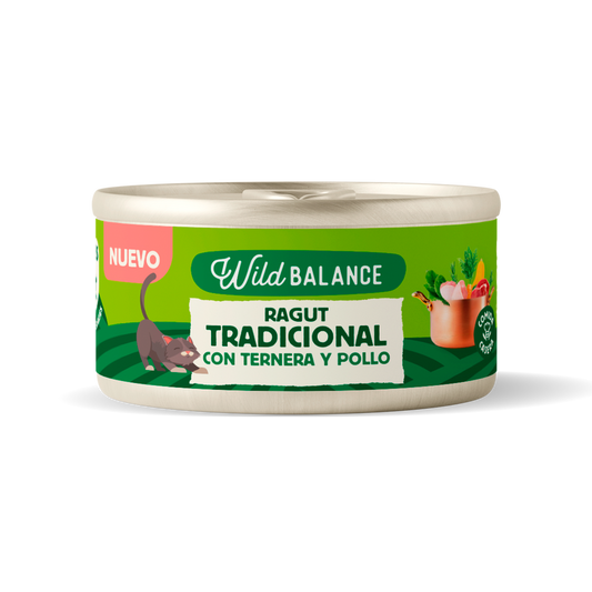 Wild Balance - Ragoût traditionnel (bœuf et poulet) 80 g