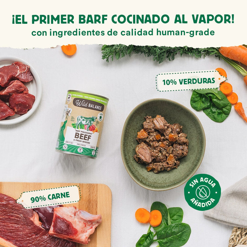 Wild Balance - Ternera (Filosofía BARF) 400g