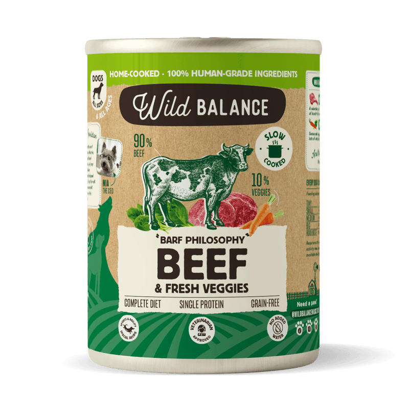 Wild Balance - Ternera (Filosofía BARF) 400g