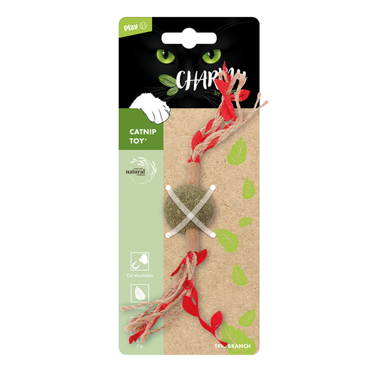 M-PETS - Jouet pour chat Charmy Branch Catnip