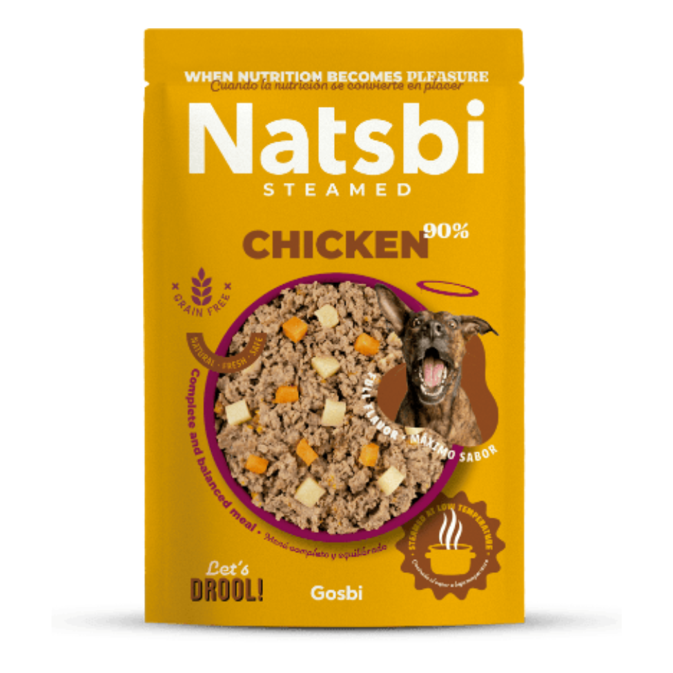 Natsbi - Poulet pour chiens 500g