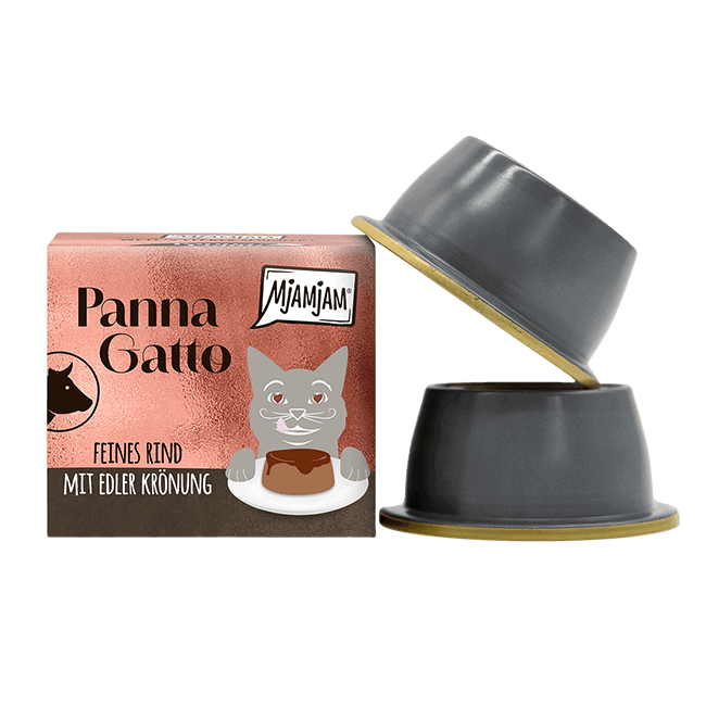 MjAMjAM - Panna Gatto au Bœuf (2x80g)