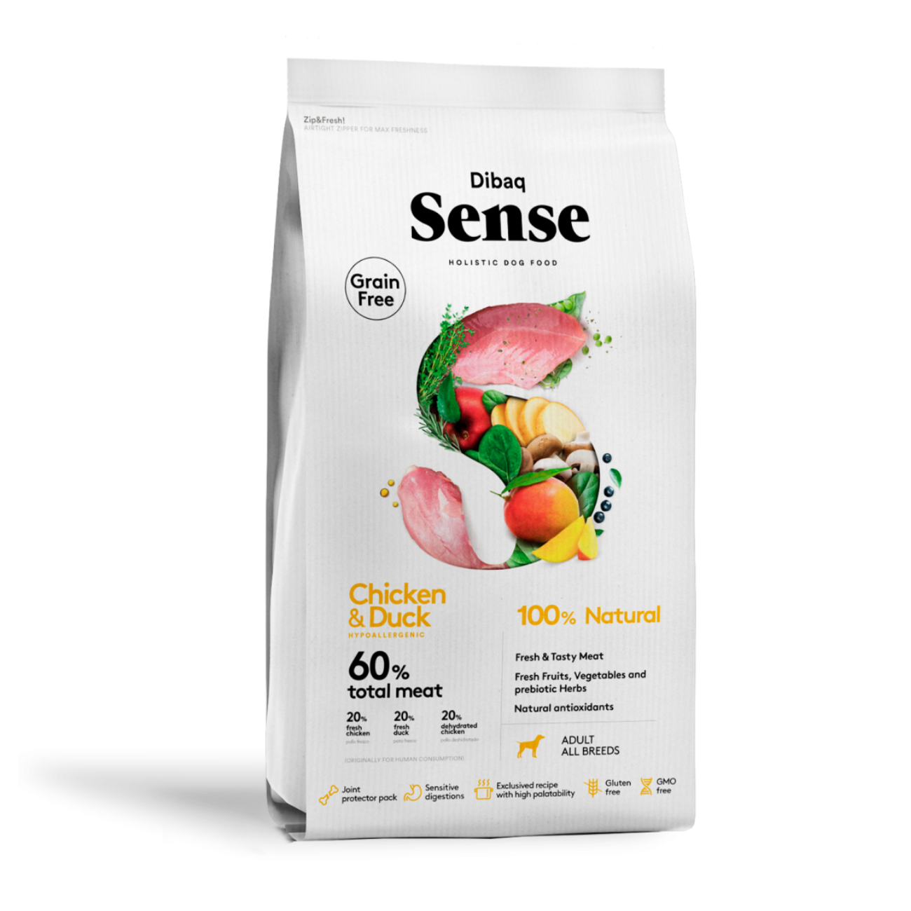 Dibaq Sense - Grain Free Pollo y Pato