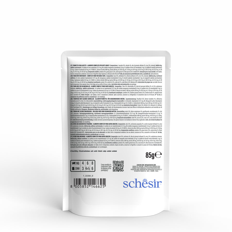 Schesir - Thon aux anchois en gelée 85g