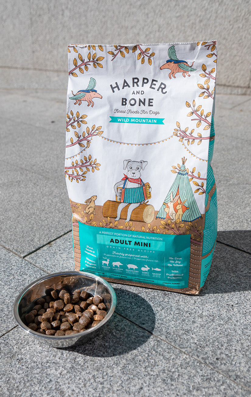 Harper and Bone - ADULTE MINI Montagne sauvage (Venaison, sanglier, porc, lapin, saumon)