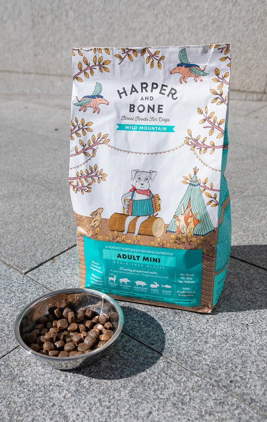 Harper and Bone - ADULTE MINI Montagne sauvage (Venaison, sanglier, porc, lapin, saumon)