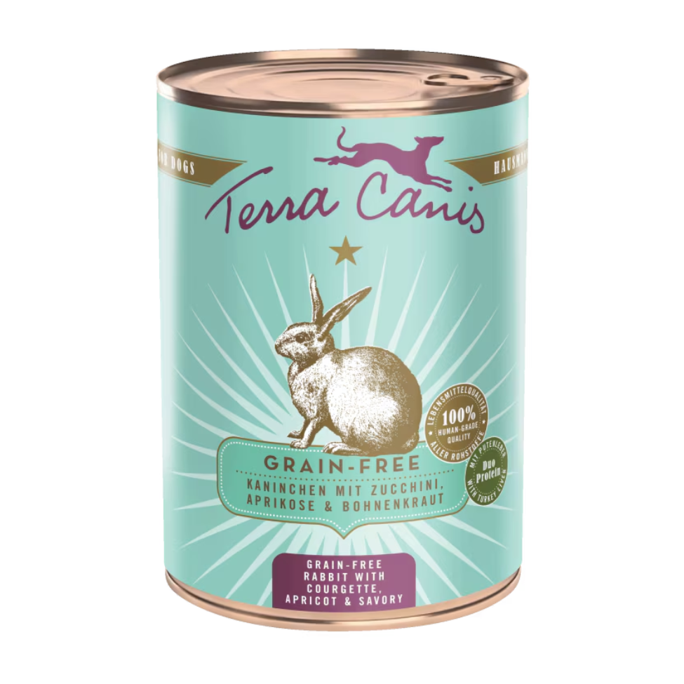 Terra Canis - GF Conejo con calabacín, albaricoque y ajedrea 400g