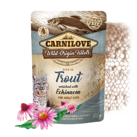 Carnilove - Rico en Trucha con Equinácea 85g
