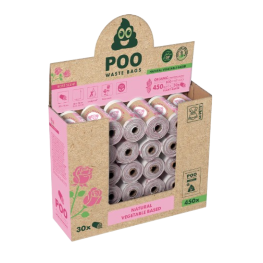 M-Pets - Bolsas higiénicas (caja de 30 rollos)
