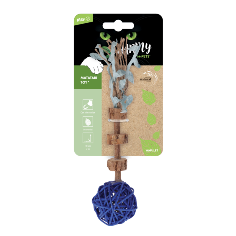 M-PETS - Amulette Charmy à l'herbe à chat