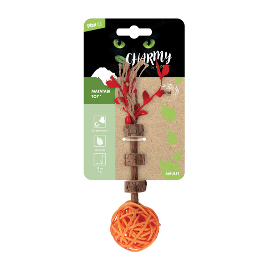 M-PETS - Amulette Charmy à l'herbe à chat