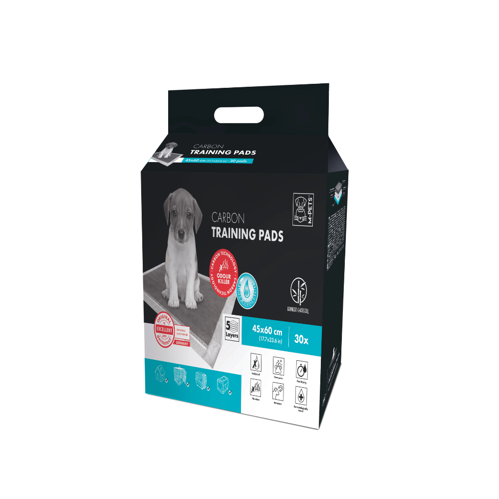 M-PETS - Empapador de CARBONO 45 x 60 cm - 30 uds