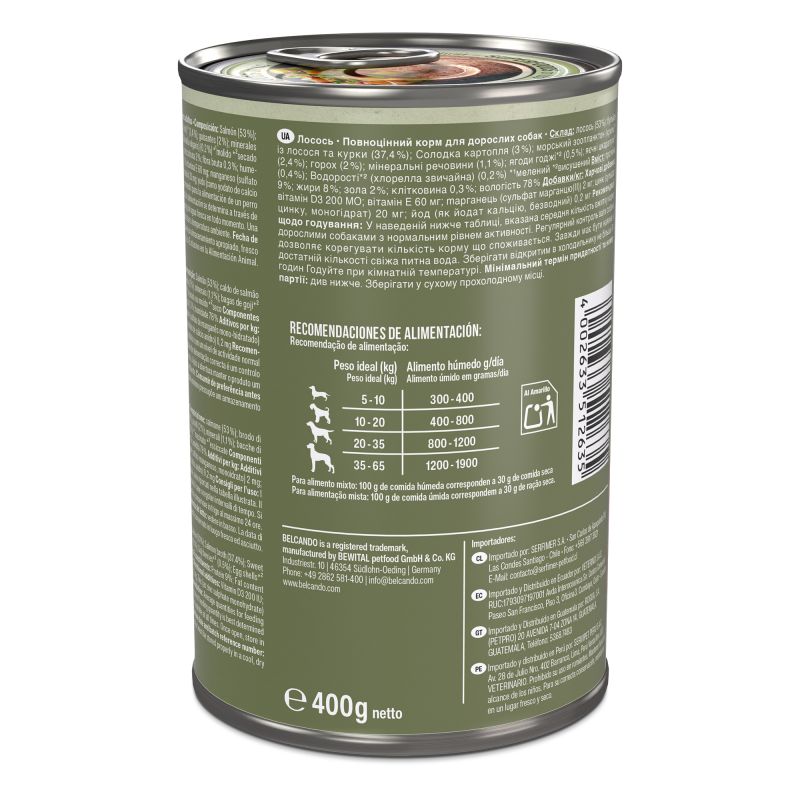 Belcando - Holisitic Salmón 400g