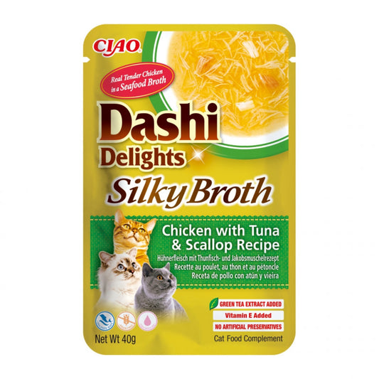 Inaba - Délices Dashi Bouillon soyeux de poulet au thon et aux pétoncles