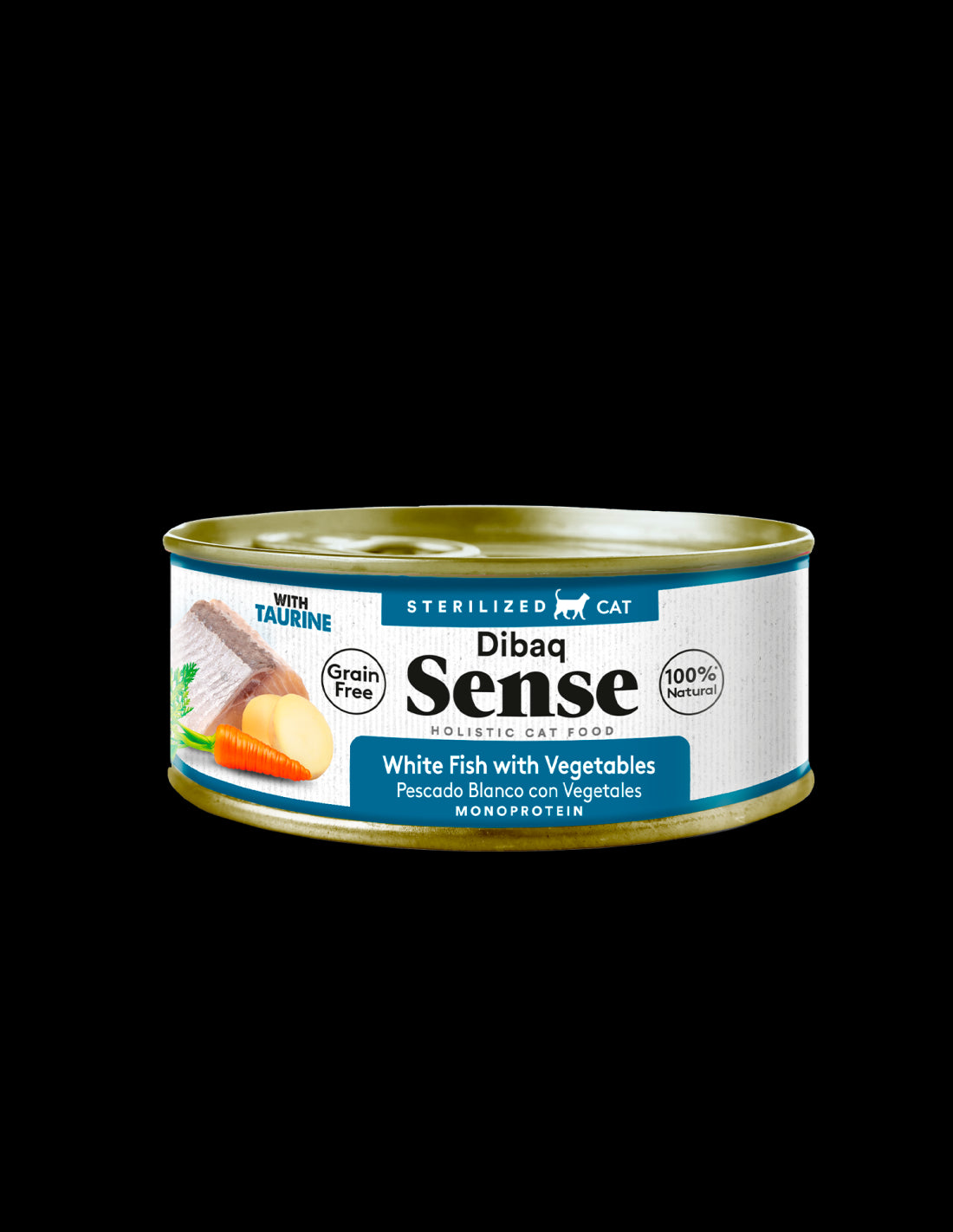 Dibaq Sense - Poisson blanc aux légumes (stérilisé) 70g