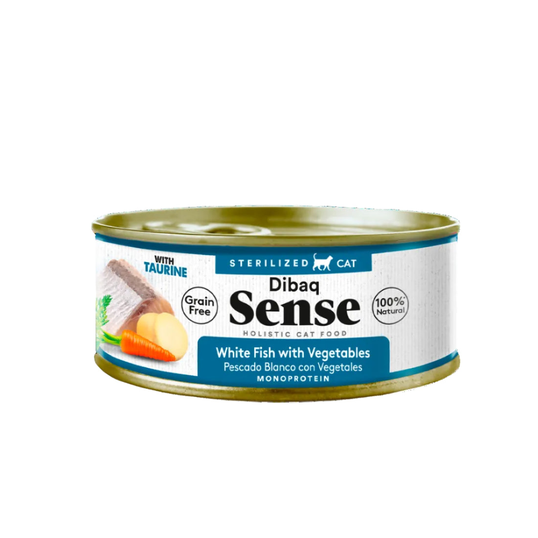 Dibaq Sense - Poisson blanc aux légumes (stérilisé) 70g