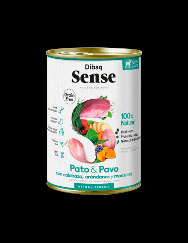Dibaq Sense - Pato y Pavo 380g