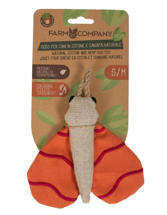 F.Company - Mariposa de Algodón y Cáñamo natural