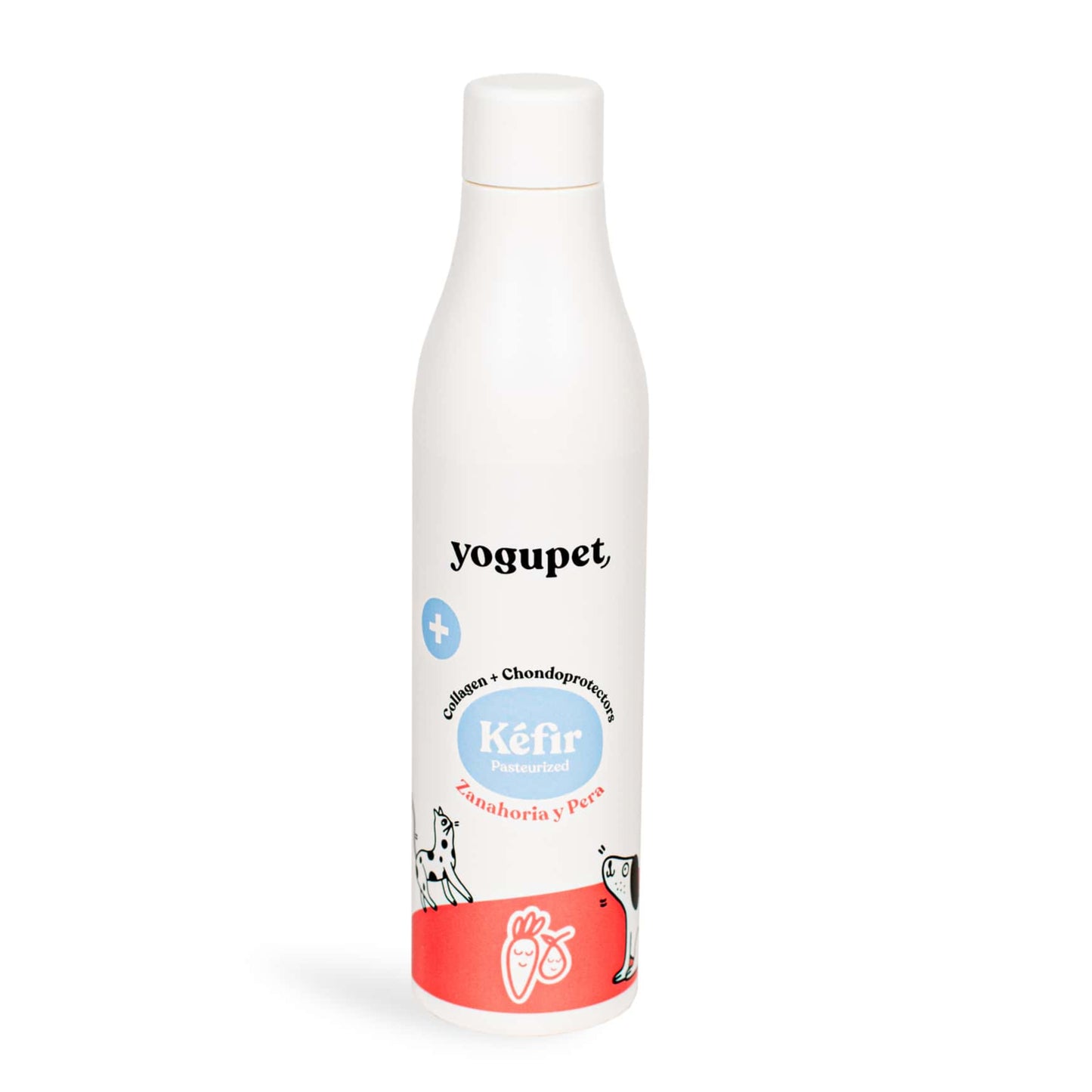 Yogupet - Kéfir de carotte et de poire avec chondroprotecteurs 200 ml