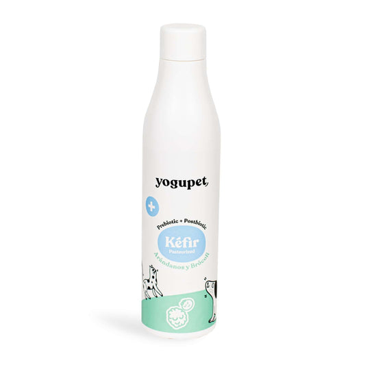 Yogupet - Kéfir aux myrtilles et au brocoli avec probiotiques 200 ml