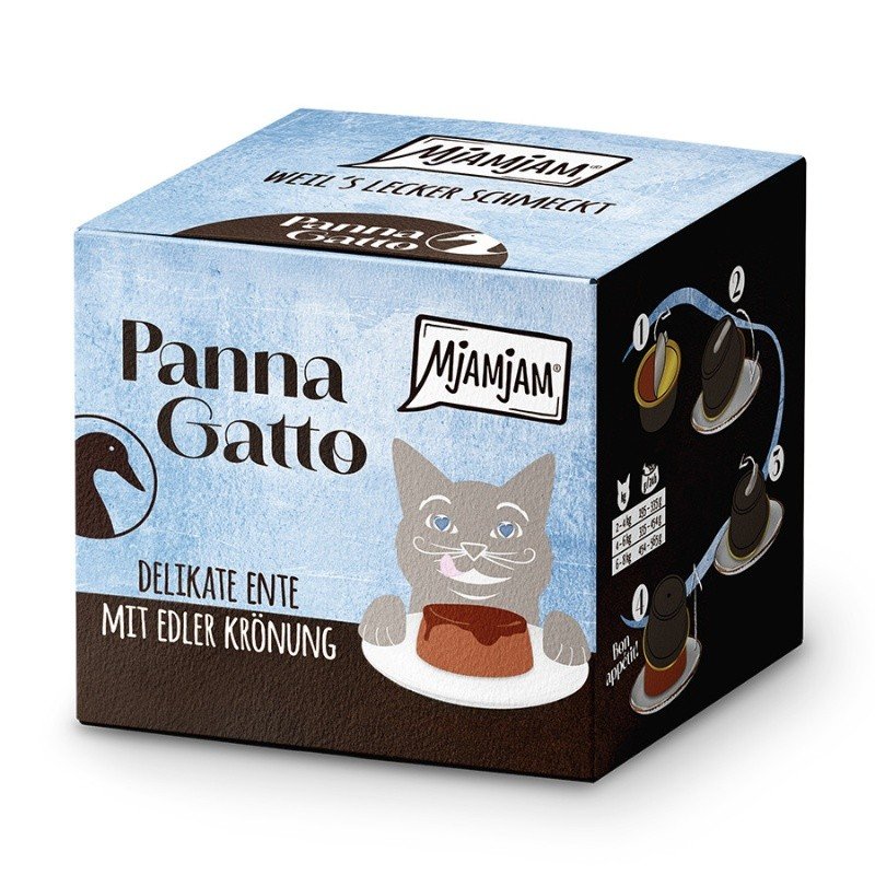 MjAMjAM - Panna Gatto de Canard (2x80g)