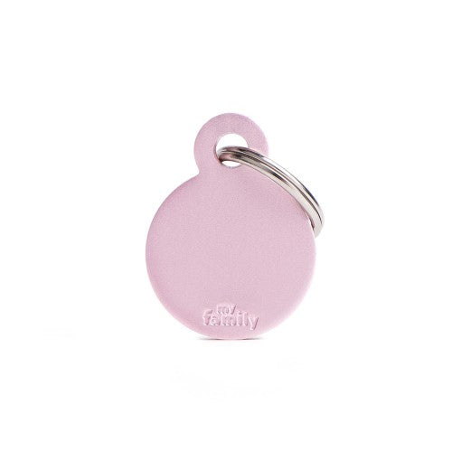 MyFamily - Chapa Basic Círculo Pequeño en Aluminio